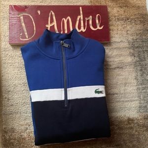 *Used* Lacoste Pull Over Zip-Up Jacket